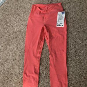 lululemon Rasberry Cream Align Leggings
